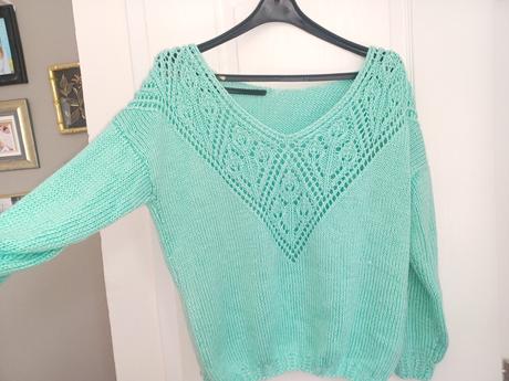 Pleteny sveter, xl
