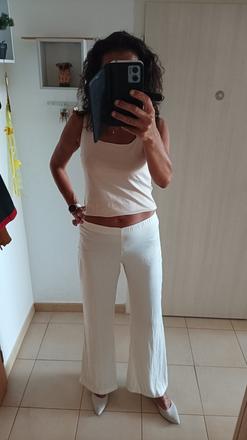 Letné saténové nohavice zara, zara,m