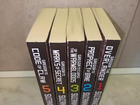 Suzanne collins - the underland chronicles x5,