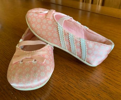 Luxusné saténové balerínky adidas originals, adidas,22