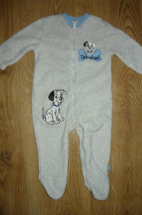 Kvalitné teplé dupačky -62, disney,62