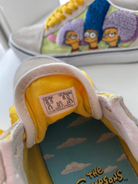 Tenisky simpsons, vans,38