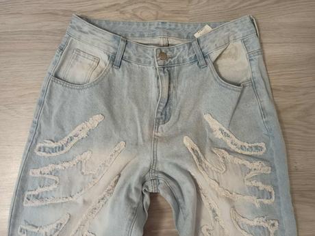 Cargo džínsy s chlapčenské, s