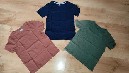 Tričká do skoly, h&m,122