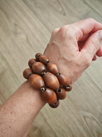 Drevené náramky, 