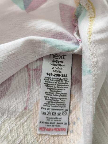 Šaty next 98, next,98