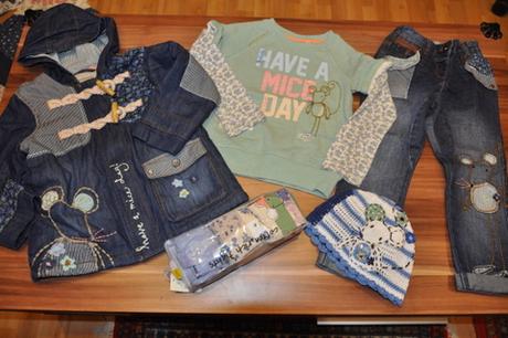 Myškový kompletík tricko a ciapka, next,110