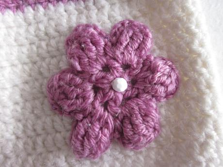 Hačkovaná čiapočka - top stav, 110