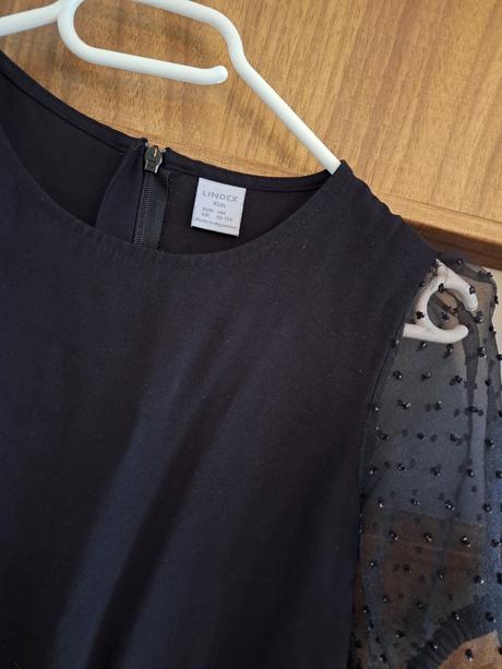 Overal čierny 134-146, lindex,134