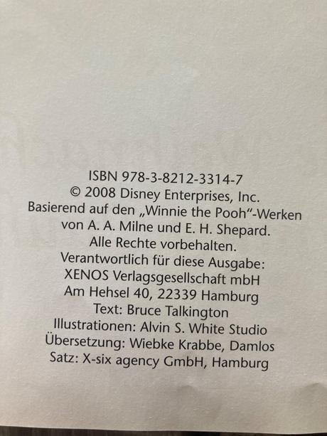 Disney frohe weihnachten, winnie puuh (2008), 