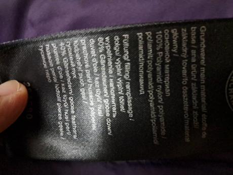 Perová bunda, tchibo,s