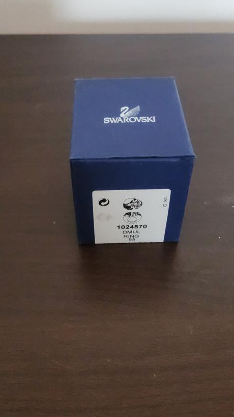 Extravagantný prsteň swarovski (veľ. 55), swarovski