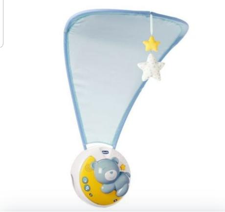 Chicco projektor nad postieľku,