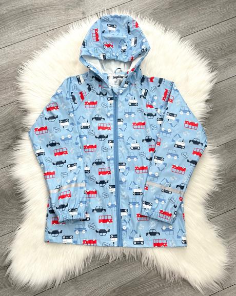 Dopravná bunda do dažďa veľ. 122/128, lupilu,128