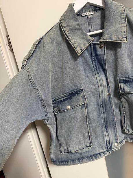 Cropp rifľová bunda, 38