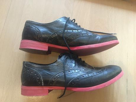 Kožené mokasíny oxfordky, 38