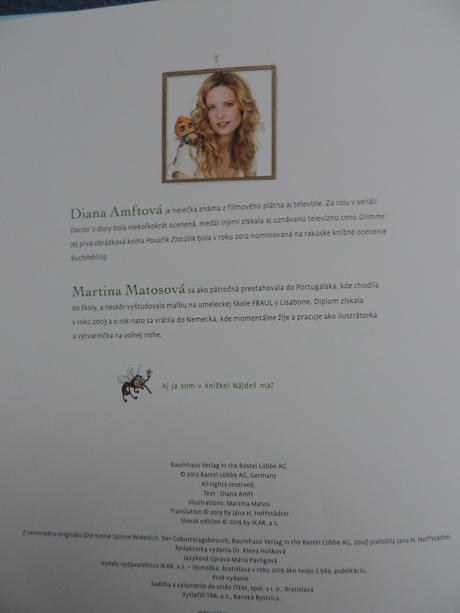 Knihy pavúčik zlatúšik, 4 ks, 