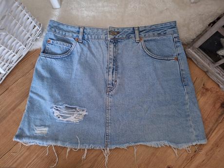 Riflová sukňa pas 80cm, m