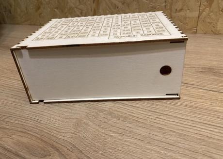 Drevená pokladníčka, 