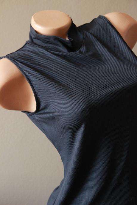 Čierny body top, h&m, m, h&m,m
