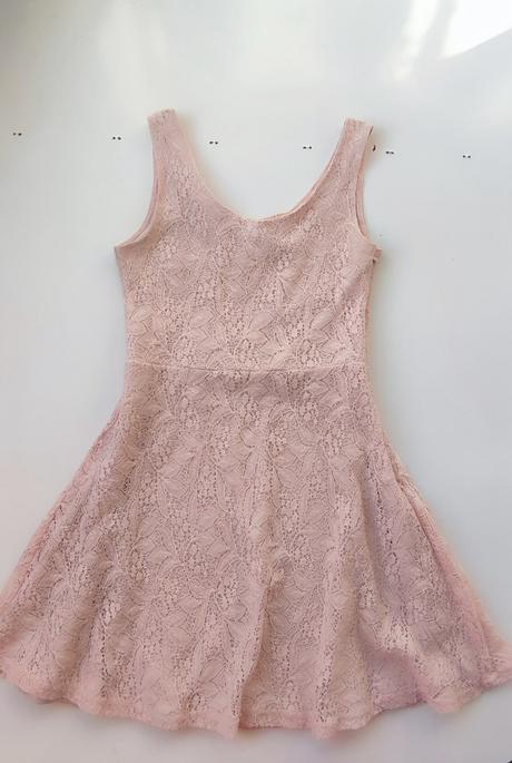 Čipkované šaty, amisu,36