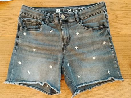 Rifľové šortky kraťasy, gap,164