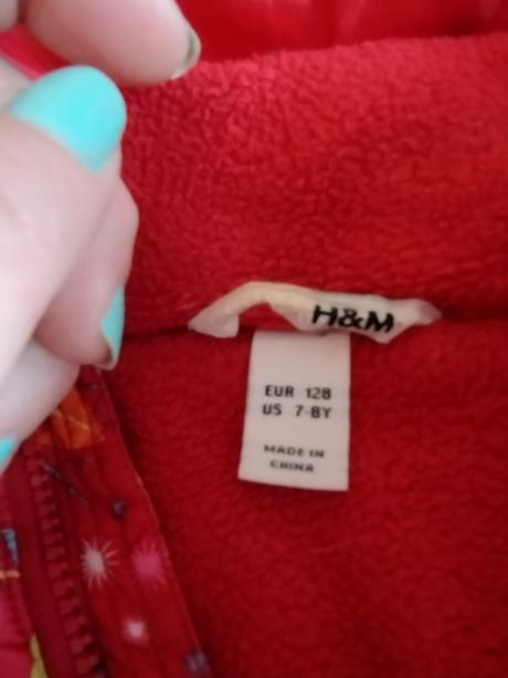 Bunda kvietkami, h&m,128