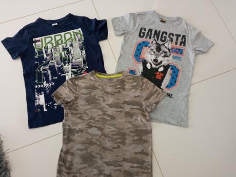 Tričká s krátkym rukávom, 128