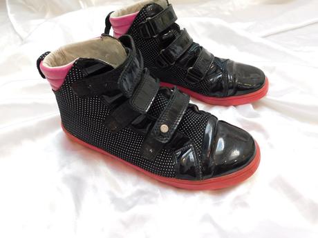 Trendy dámske kožené tenisky, 38