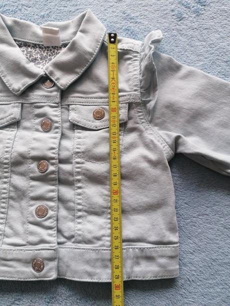 Riflova bundička volanom, h&m,86