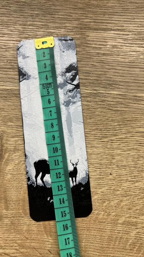 3d tlačená záložka do knihy,