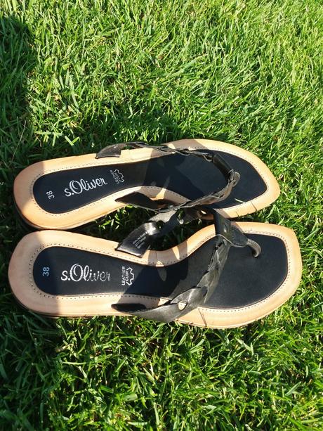 S.oliver kožené šľapky, 38