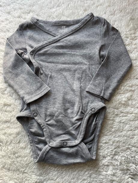 Bavlnene zavinovacie body 68 h&m, h&m,68