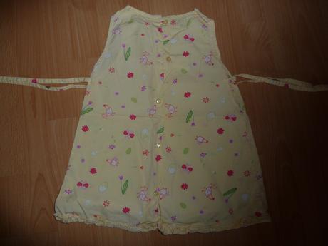 Jednoduché zásterové letné šatočky, 98