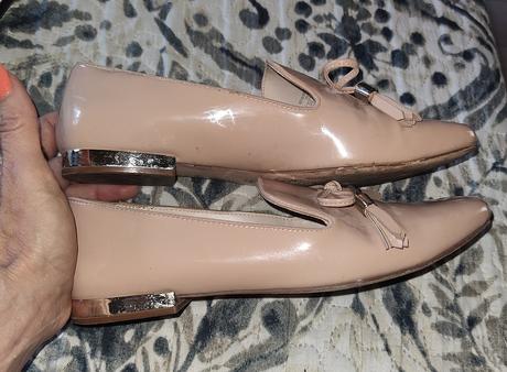 Lakovane mokasiny zara, zara,37