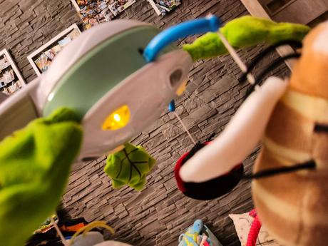 Detská hojdačka caretero bugies,