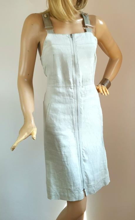 Sarah - ľanové šaty, s