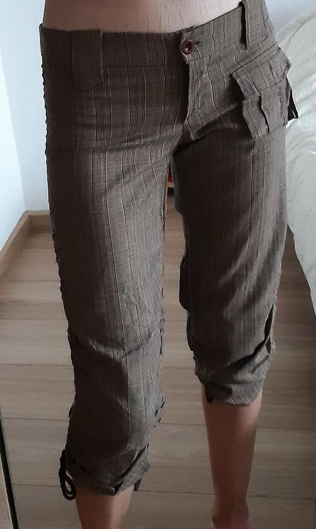 Hnede 3/4 nohavice, m