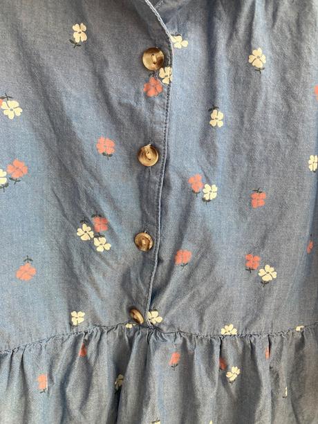 Kvietkovana tunika/saty ham, h&m,110