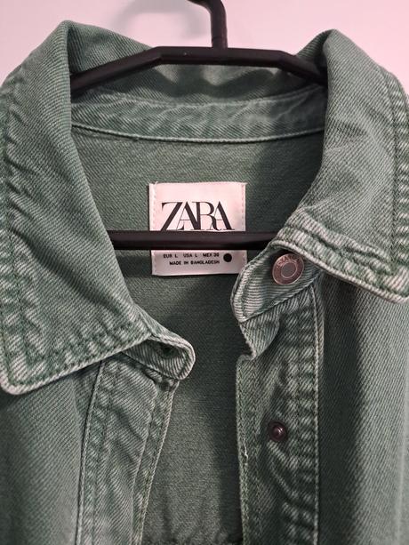 Zara džínsová bunda, zara,l