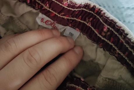 Menčestrové nohavice s.oliver, s.oliver,110