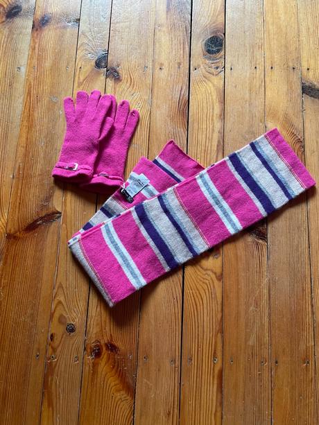 Ovs set rukavice a šál, ovs,l