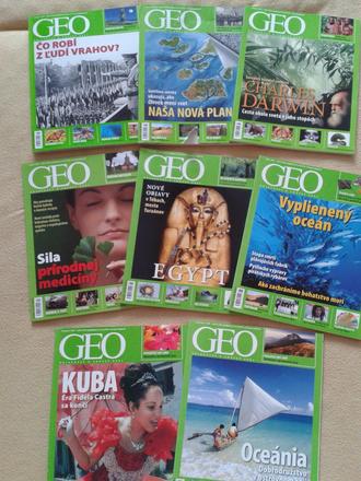 Časopis geo 2009 (č.1 a 2),