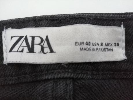 Zara pohodlné elastické rifle, zara,38
