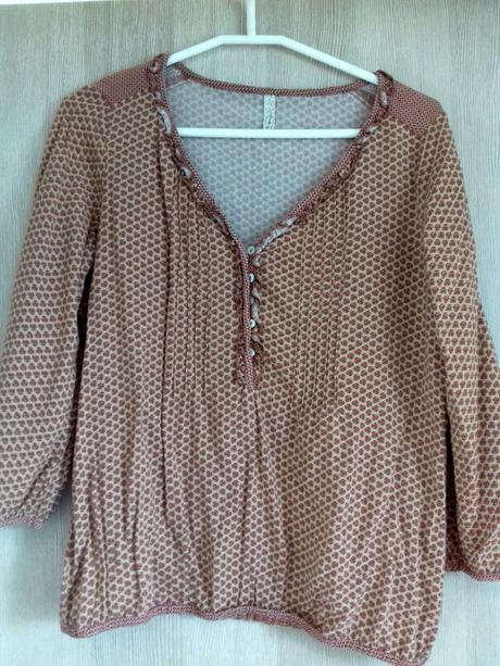 Vzorovaná blúzka stradivarius, stradivarius,l