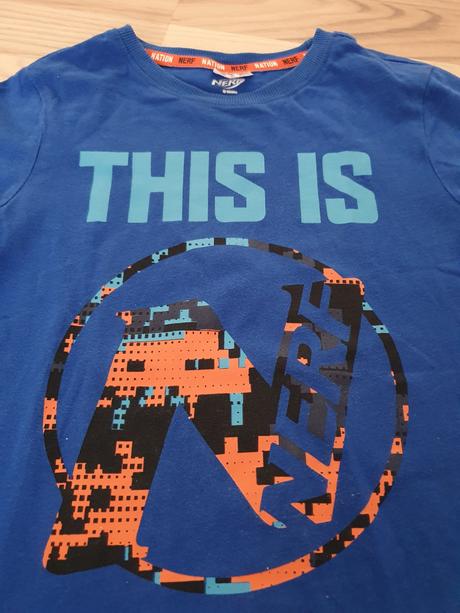 Nerf tričko 6-7y, f&f,122