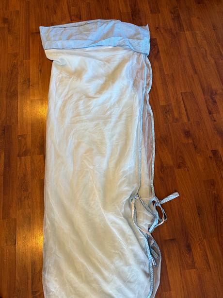 Baldachyn, zábrana do detskej postieľky + vreckár,