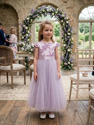 Detské šaty pre dievčatko, 128 / 134