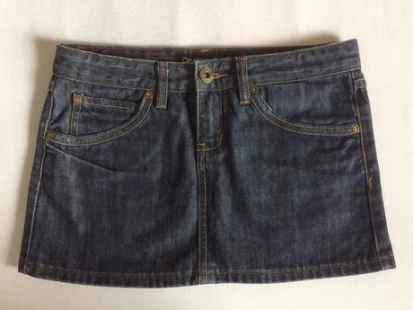 Diverse riflová mini sukňa vel.s, s