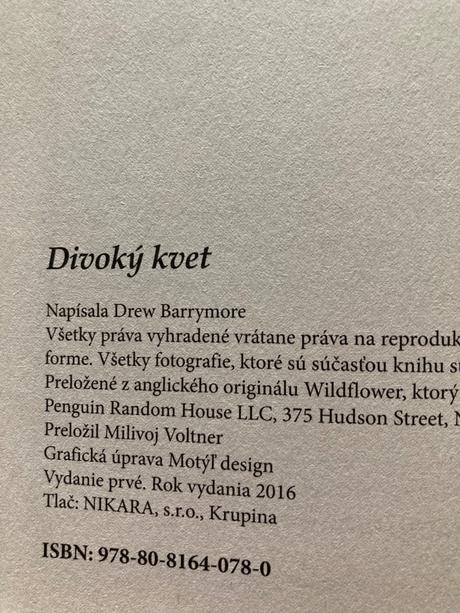 Divoký kvet drew barrymore, 